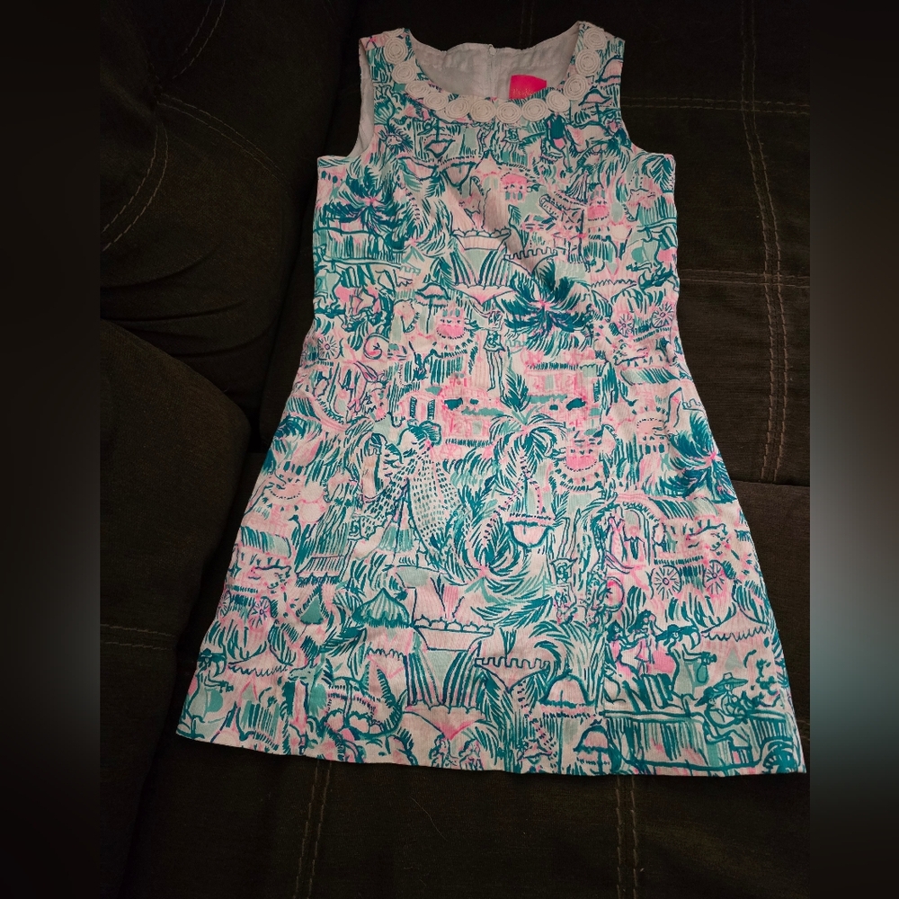 Lilly Pulitzer Girls Mila Dress. Euc.